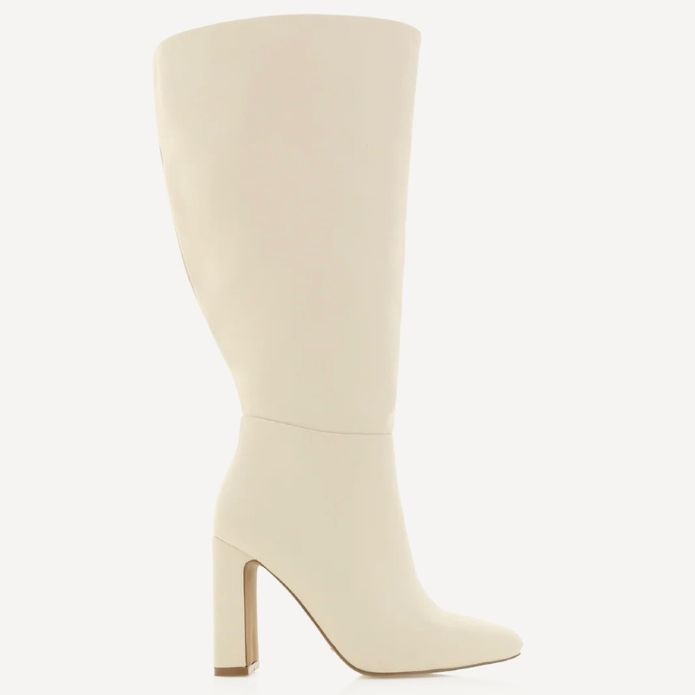 BiLLiNI USA Nakoa Extended Curve “Wide Calf” Luxe Knee High Boot Bone Size 9